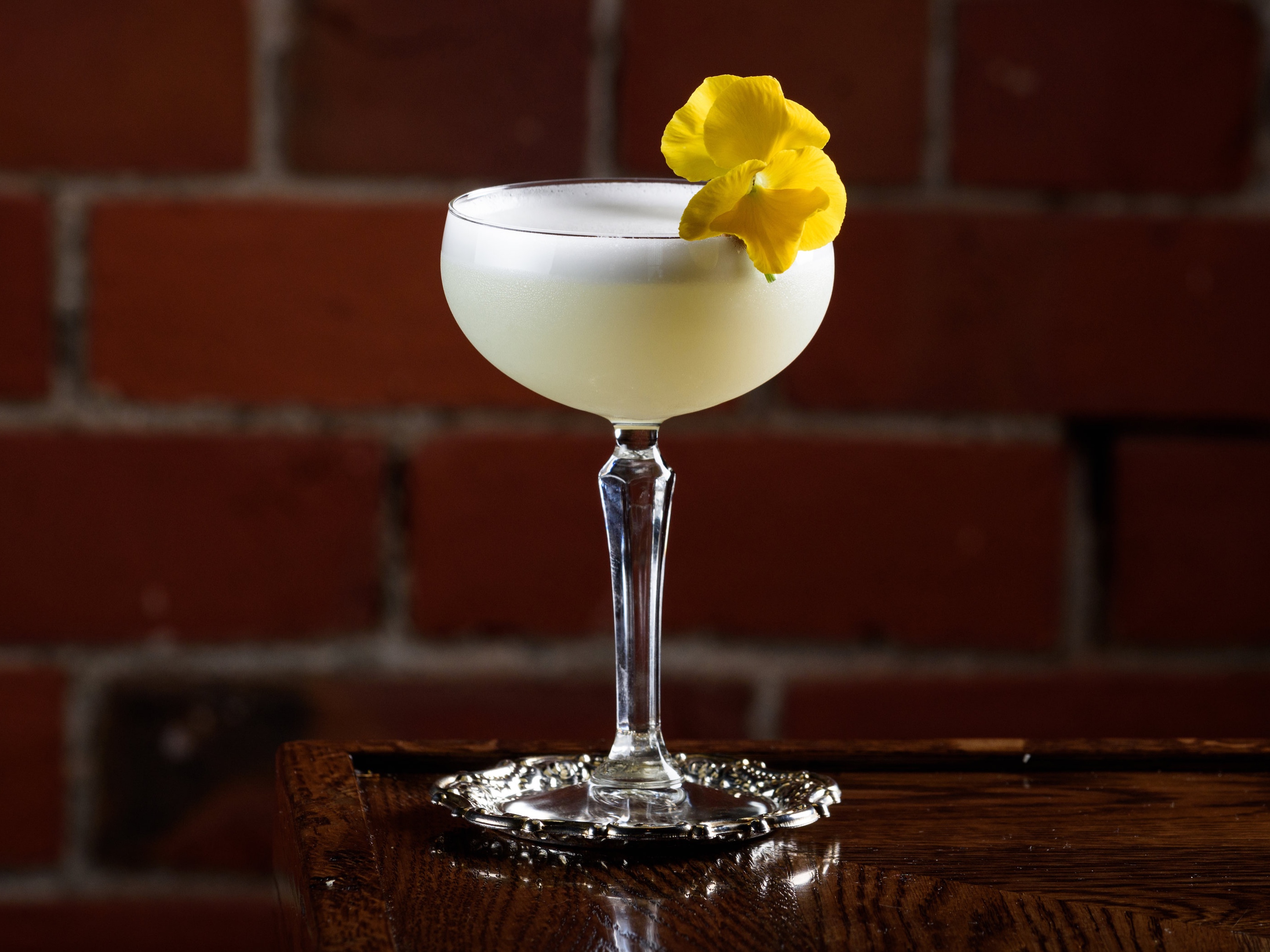 A Rogue Gin White Lady cocktail at The Poplar Social Club Christchurch
