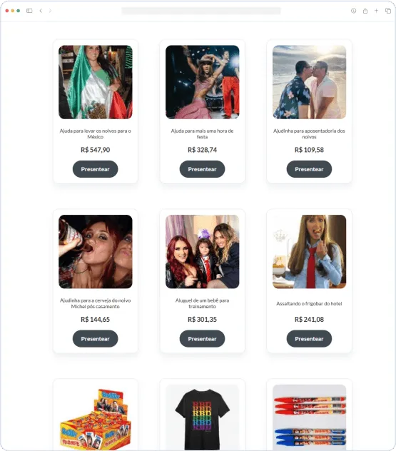 Site de Casamento Real Michel e Thiago - Casar.com Site do casal Michel e Thiago